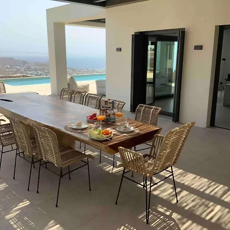Pool & Sea View Spritz Luxury Agios Lazaros Mykonos Villa