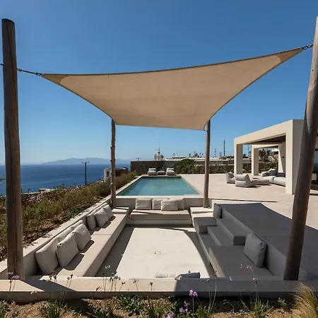 Pool&sea View Spritz Luxury Agios Lazaros Mykonos Villa