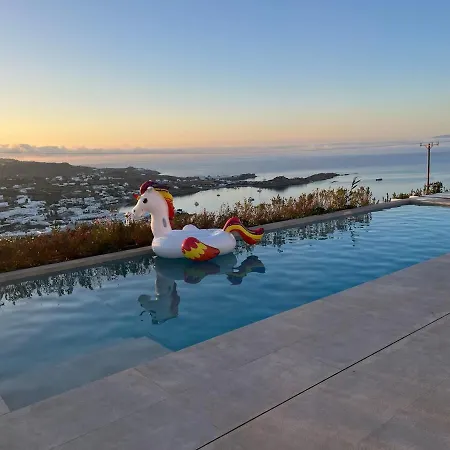 Villa Pool&sea View Spritz Luxury Agios Lazaros Mykonos