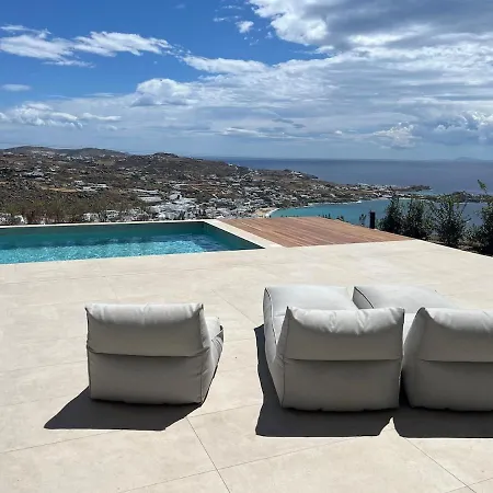 Villa Pool&sea View Spritz Luxury Agios Lazaros Mykonos